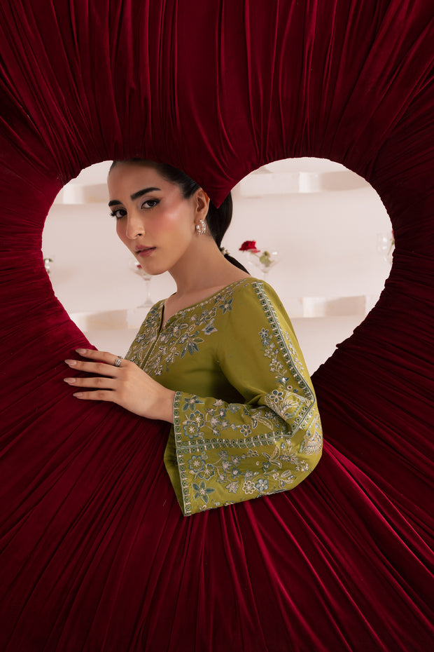 Raiha 2Pc - Embroidered Casual Pret