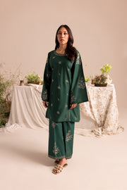 Wabisabi 2Pc - Embroidered Lawn Dress