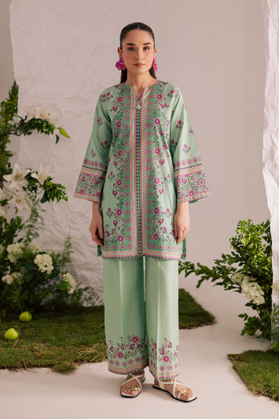 Helen 2Pc - Printed Lawn Dress