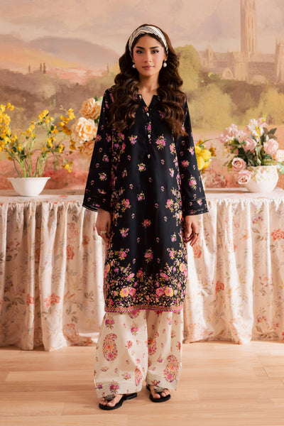 Black Beauty 2Pc - Printed Lawn Dress