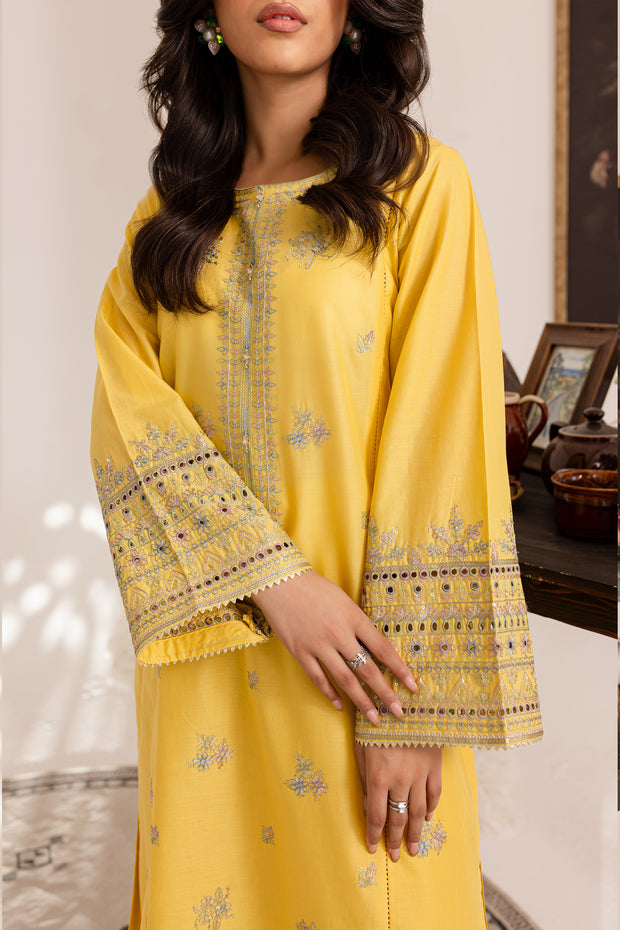 Diyar 2Pc - Embroidered Lawn Dress