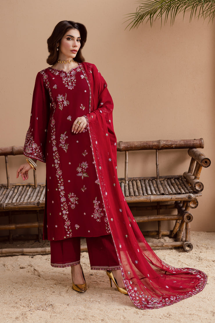 Classic khaddar pret wear for women