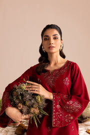 Cedric 2Pc - Embroidered Lawn Dress