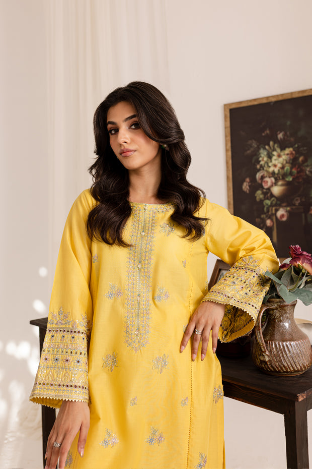 Diyar 2Pc - Embroidered Lawn Dress