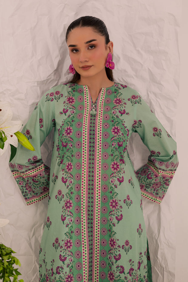 Helen 2Pc - Printed Lawn Dress
