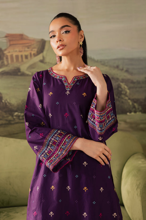 Grapeon 2Pc - Embroidered Lawn Pret