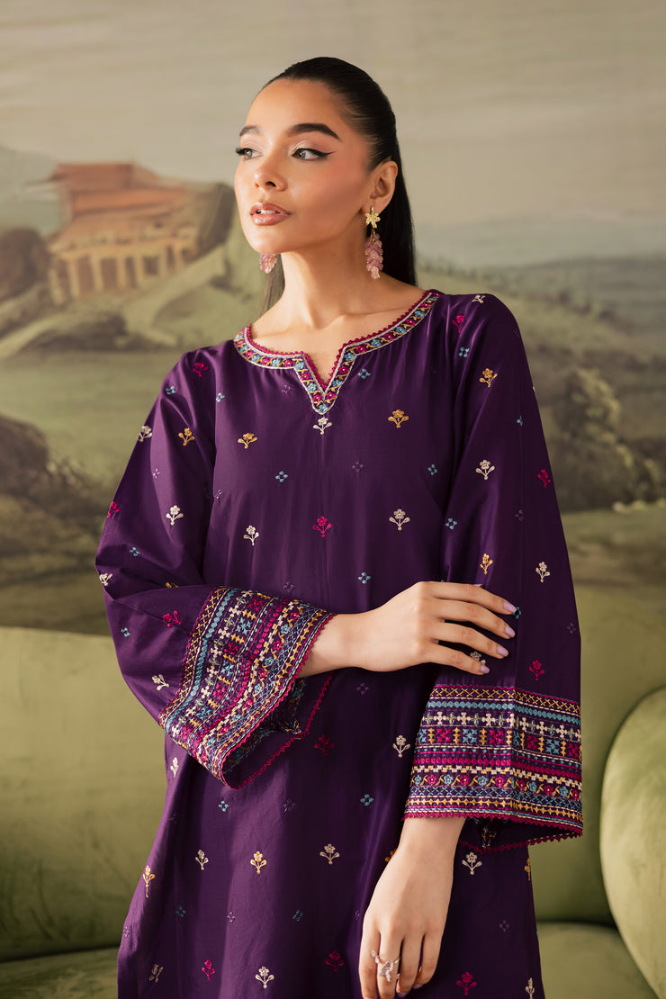 Grapeon 2Pc - Embroidered Lawn Pret