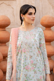 Zerin 3Pc- Printed Lawn Dress