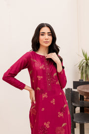 Carnation 2Pc - Embroidered Lawn Dress