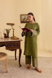 Moarana 2Pc - Embroidered Lawn Dress