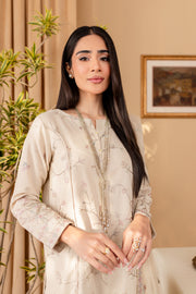 Aylin 3Pc - Embroidered Karandi Dress