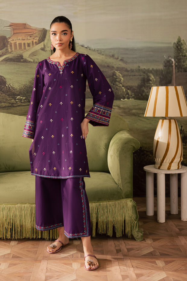 Grapeon 2Pc - Embroidered Lawn Pret