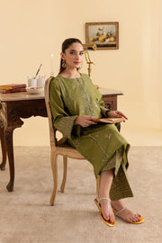 Moarana 2Pc - Embroidered Lawn Dress