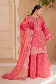 Laleen 3Pc - Embroidered Lawn Dress