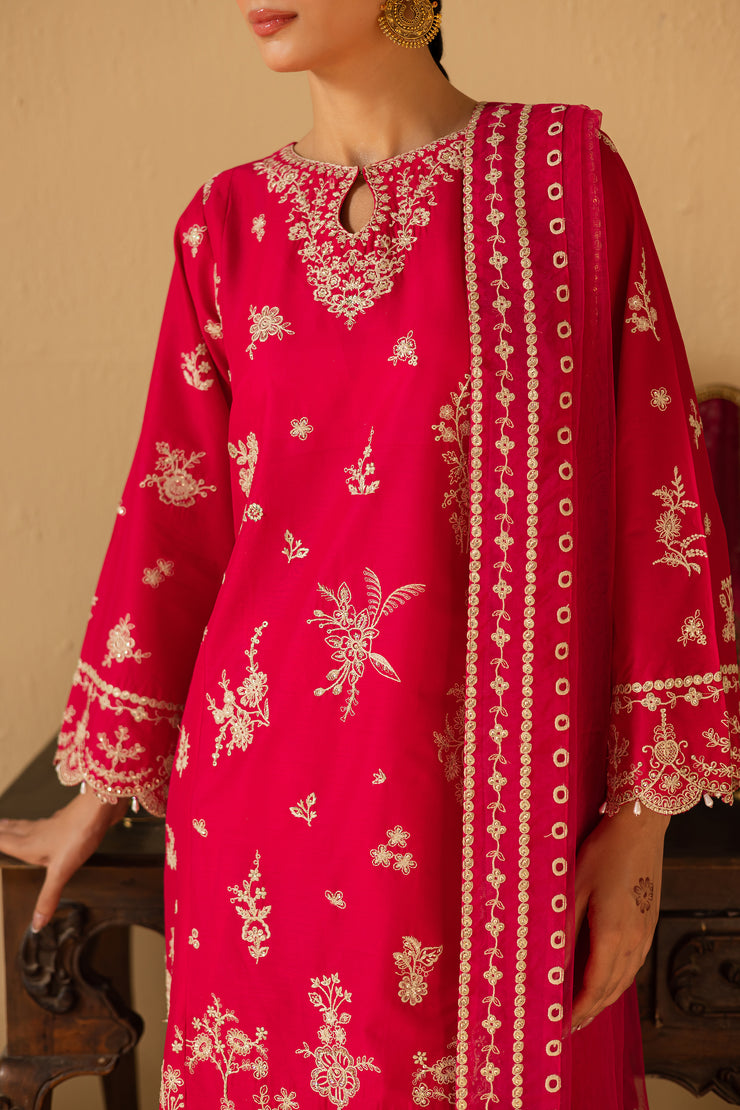 Pink Pearl 3Pc - Festive Eid Pret