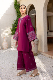 Kelesto 2Pc - Embroidered Khaddar Dress