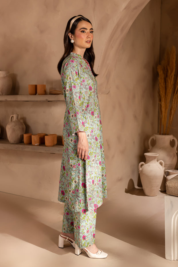 Salsa 2Pc - Printed Khaddar Dress