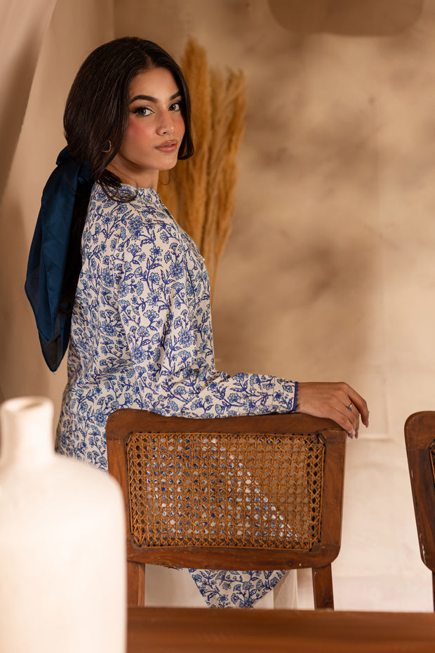 Elara 2Pc - Printed Khaddar Dress