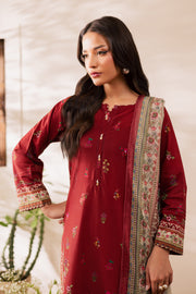 Shayla 3Pc - Printed Casual Pret