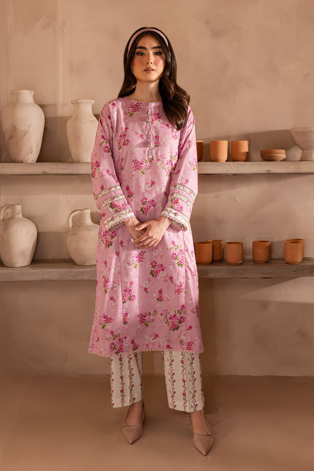 Phil 2Pc - Printed Khaddar Dress