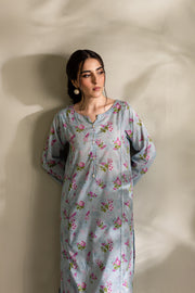 Elania 2Pc - Printed Lawn Dress