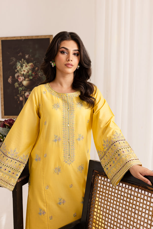 Diyar 2Pc - Embroidered Lawn Dress