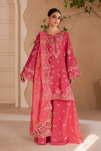Laleen 3Pc - Embroidered Lawn Dress
