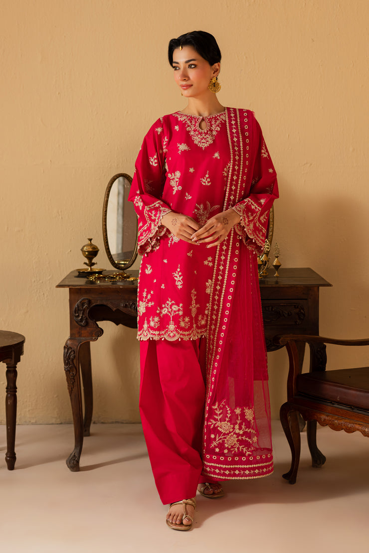 Pink Pearl 3Pc - Festive Eid Pret