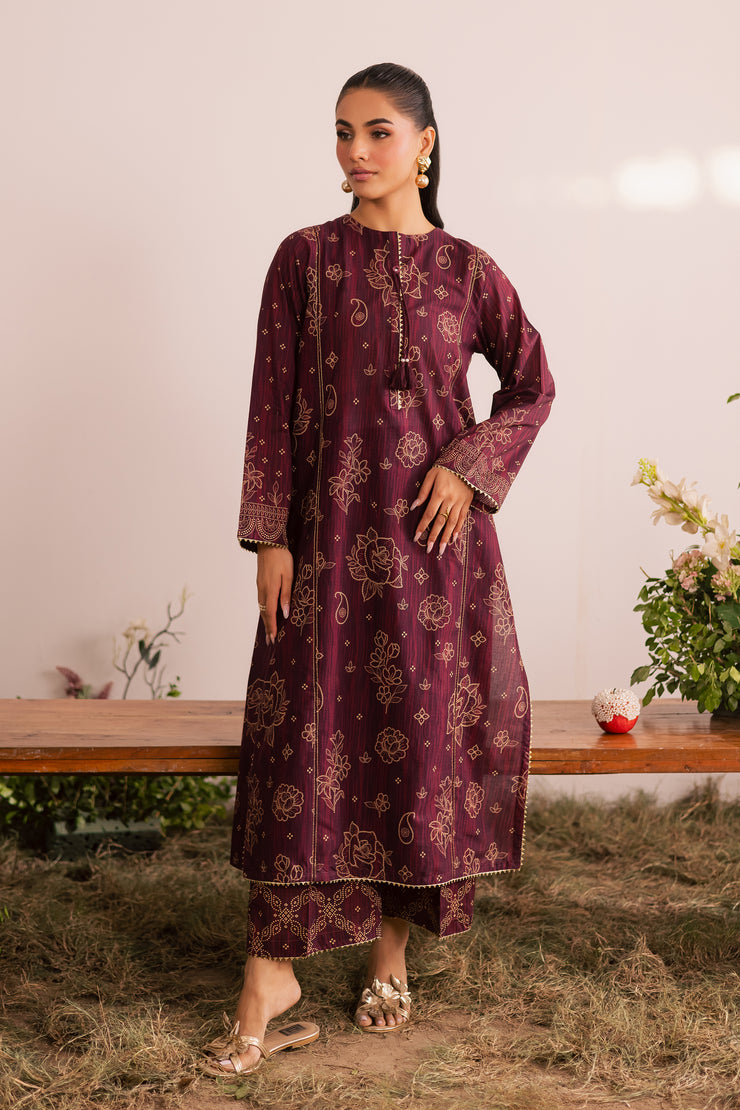 Mahay Rang 2Pc - Printed Lawn Dress