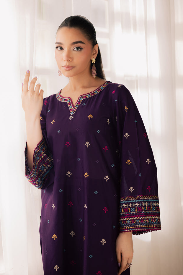 Grapeon 2Pc - Embroidered Lawn Pret