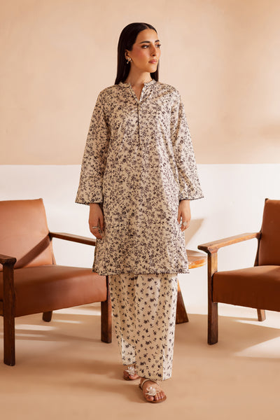 Umi 2Pc - Printed Lawn Dress