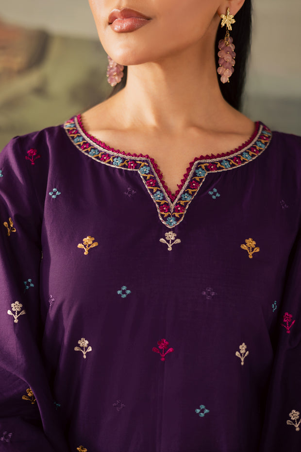 Grapeon 2Pc - Embroidered Lawn Pret