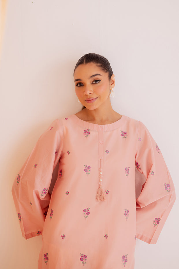 Mabel 2Pc - Embroidered Casual Pret