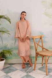 Rubeus 2Pc - Embroidered Lawn Dress