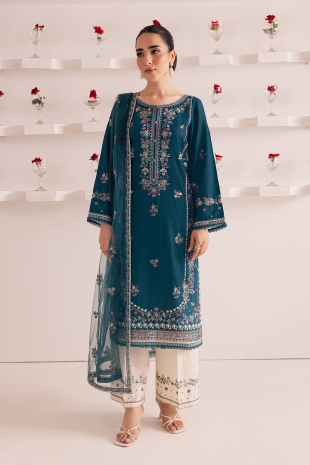 Serif 3Pc - Embroidered Casual Pret