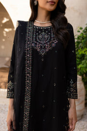 Azha 3Pc - Embroidered Khaddar Dress