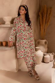 Blake 2Pc - Printed Khaddar Dress