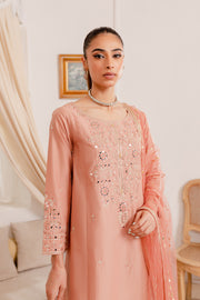 Veera 3Pc - Embroidered Luxe PRET