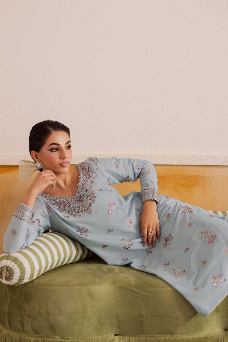 Badal 2Pc - Embroidered Lawn Pret
