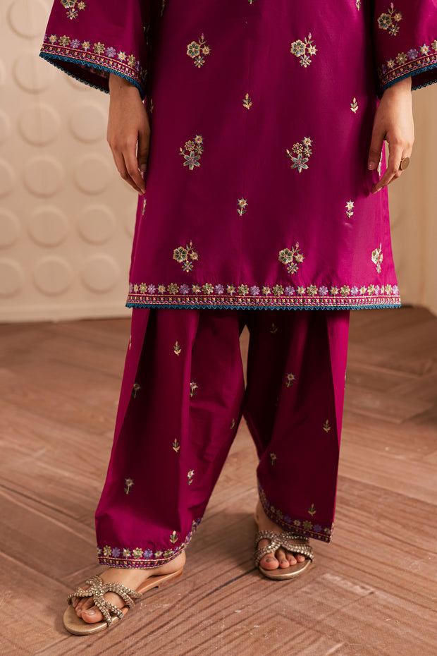 Berry 2pc - Embroidered Lawn Pret