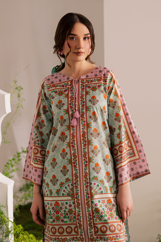 Sasha 2Pc - Printed Lawn Dress