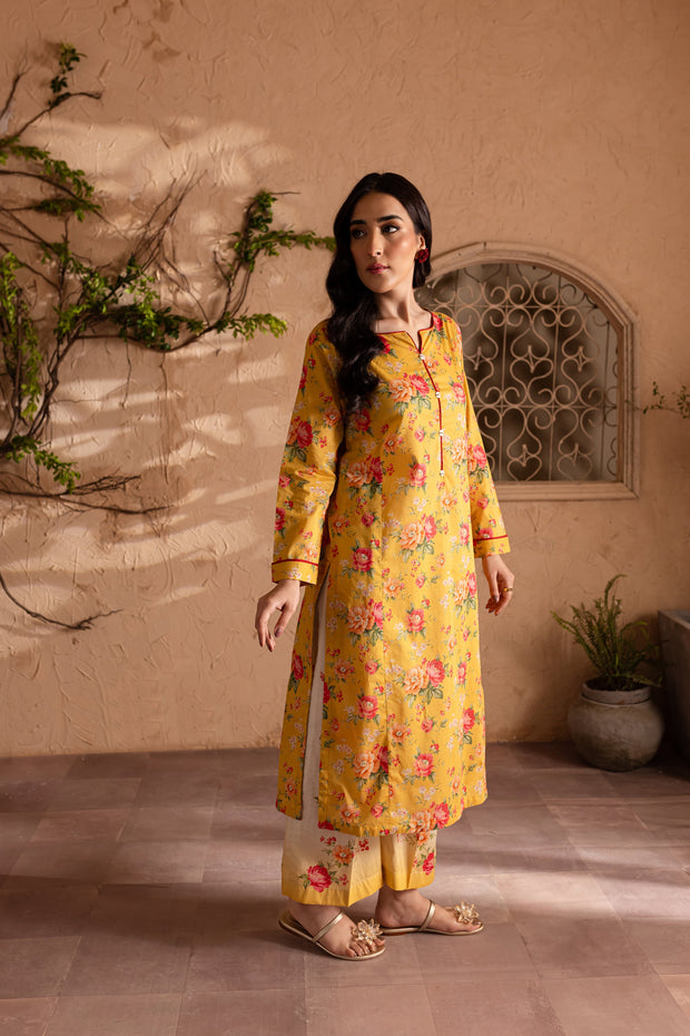 Rosa 2Pc - Printed Lawn Dress