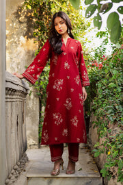 Batik Shalis 2pc Printed Khaddar Dress