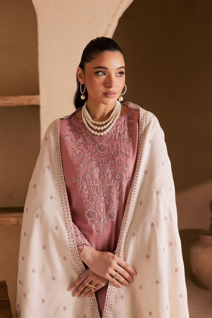  BirdSong 3Pc - Embroidered Khaddar Dress BATIK WINTER PRET 2025  BATIK   XS / Tea Pink / Khaddar-S / Tea Pink / Khaddar-M / Tea Pink / Khaddar-L / Tea Pink / Khaddar-XL / Tea Pink / Khaddar