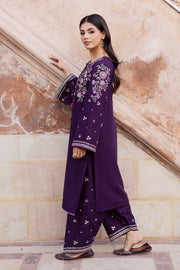 Deejo Iris 2Pc - Embroidered Khaddar Dress