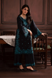 Dreamboat 2Pc - Embroidered Karandi Dress