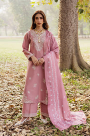 Frolly 3Pc - Embroidered Khaddar Dress