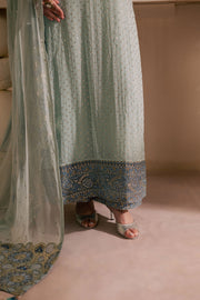 Gulzar 3Pc - Embroidered Luxe Pret