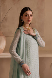 Gulzar 3Pc - Embroidered Luxe Pret