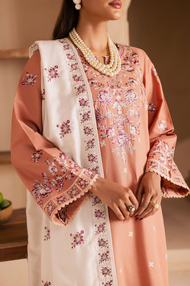 Hunter 3Pc - Embroidered Khaddar Dress